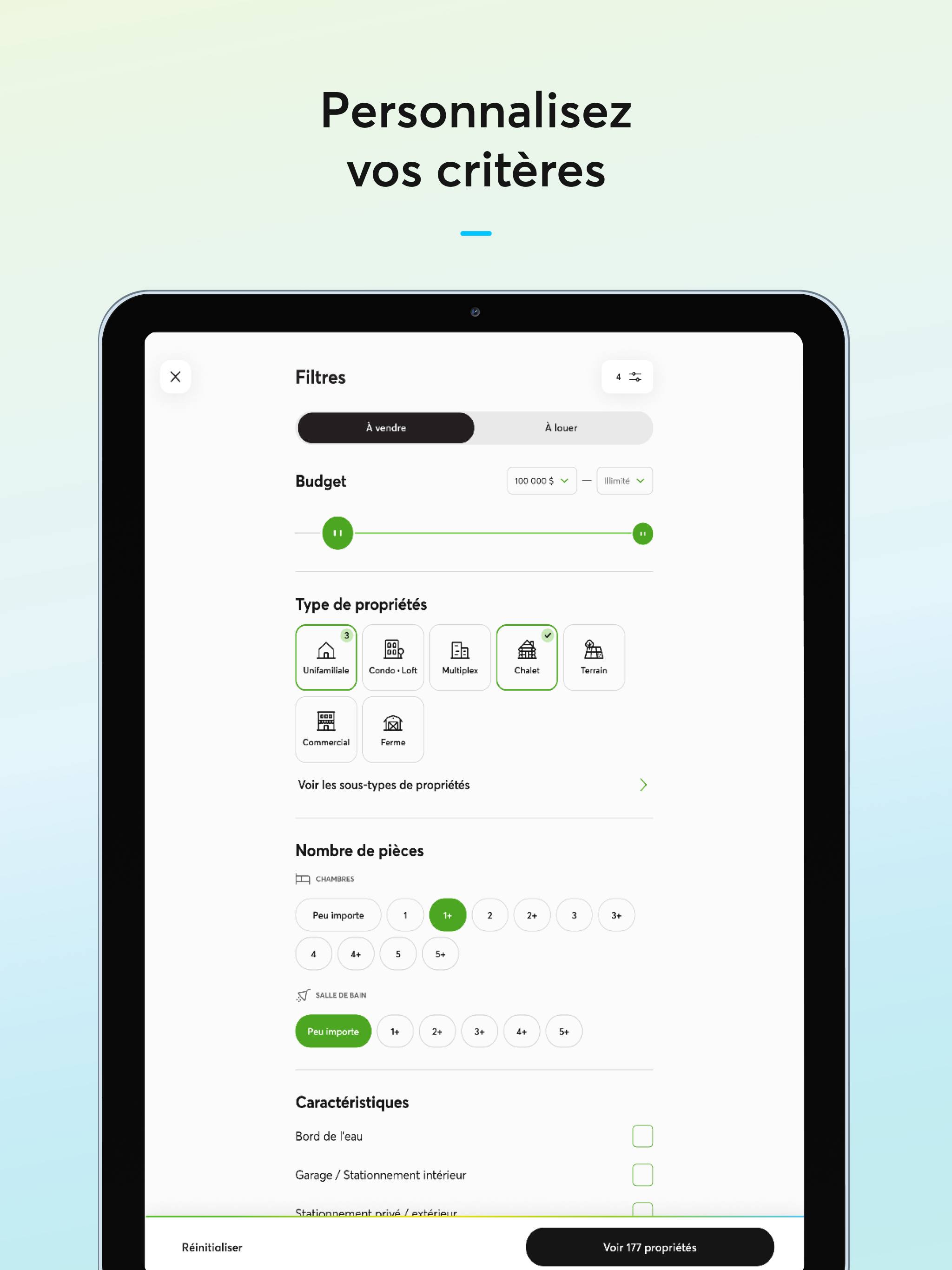 DuProprio, propriétés à vendre