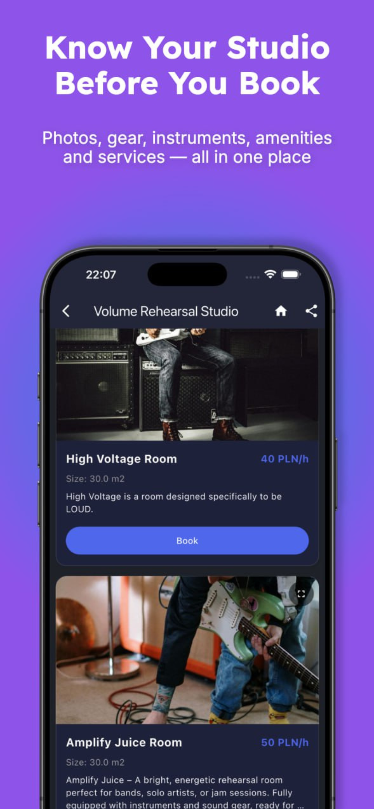 Band Space App