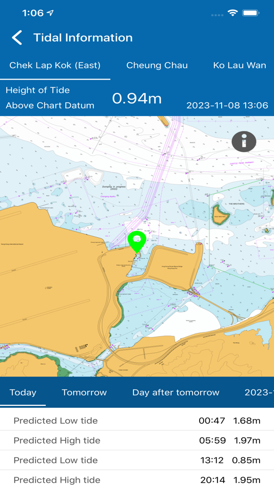 #6. eSeaGo (iOS) 由: Hydrographic Office of Marine Department of the Government of HKSAR