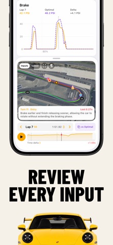 Trackside: GPS Lap Timer iPhone screenshot