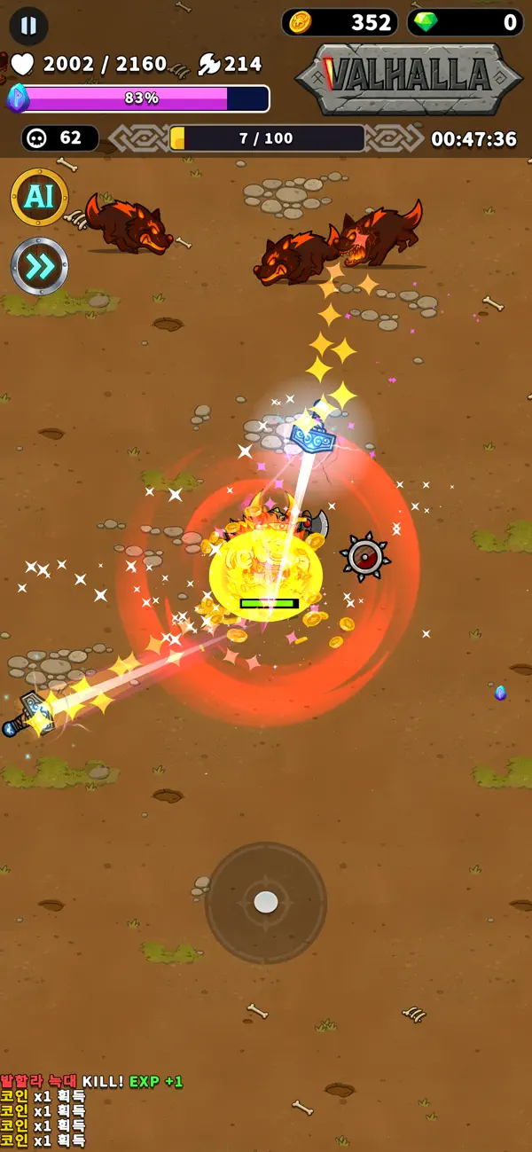 VIKING Run to Axe Hack screenshot 2 - game app interface