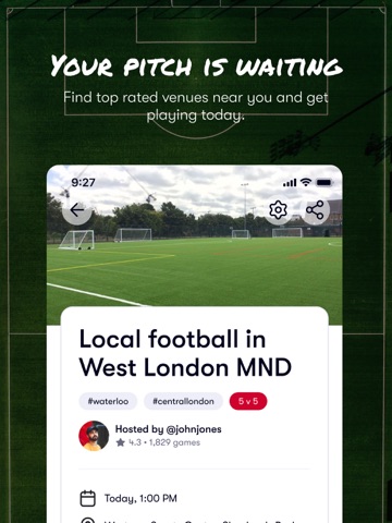 Footy Addicts: Play Football iPad screenshot 2