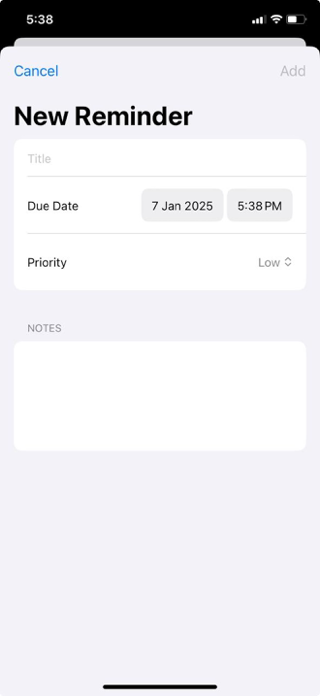 Aditya Reminder Screenshot 2 of 5