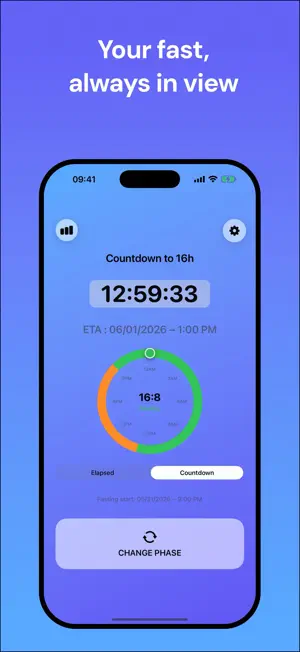 xHours - Intermittent Fasting screenshot 1