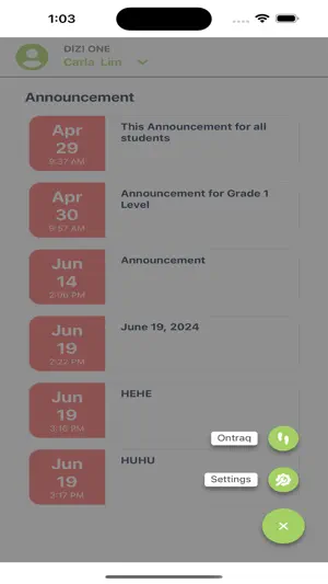 ParentLine screenshot 1