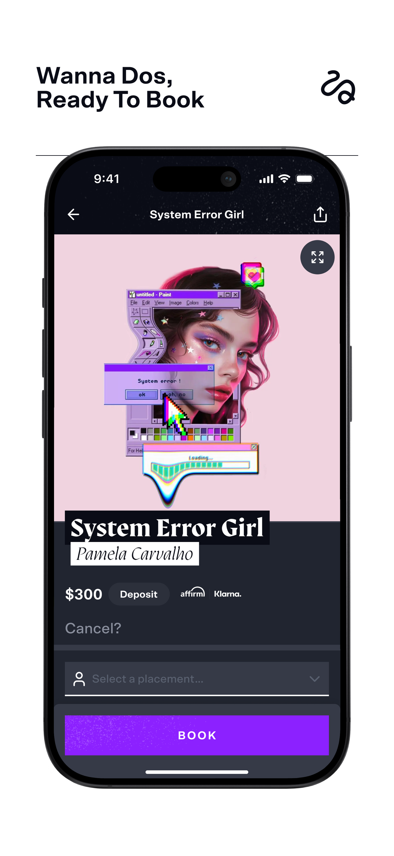 CO:CREATE - Tattoo Booking screenshot 6