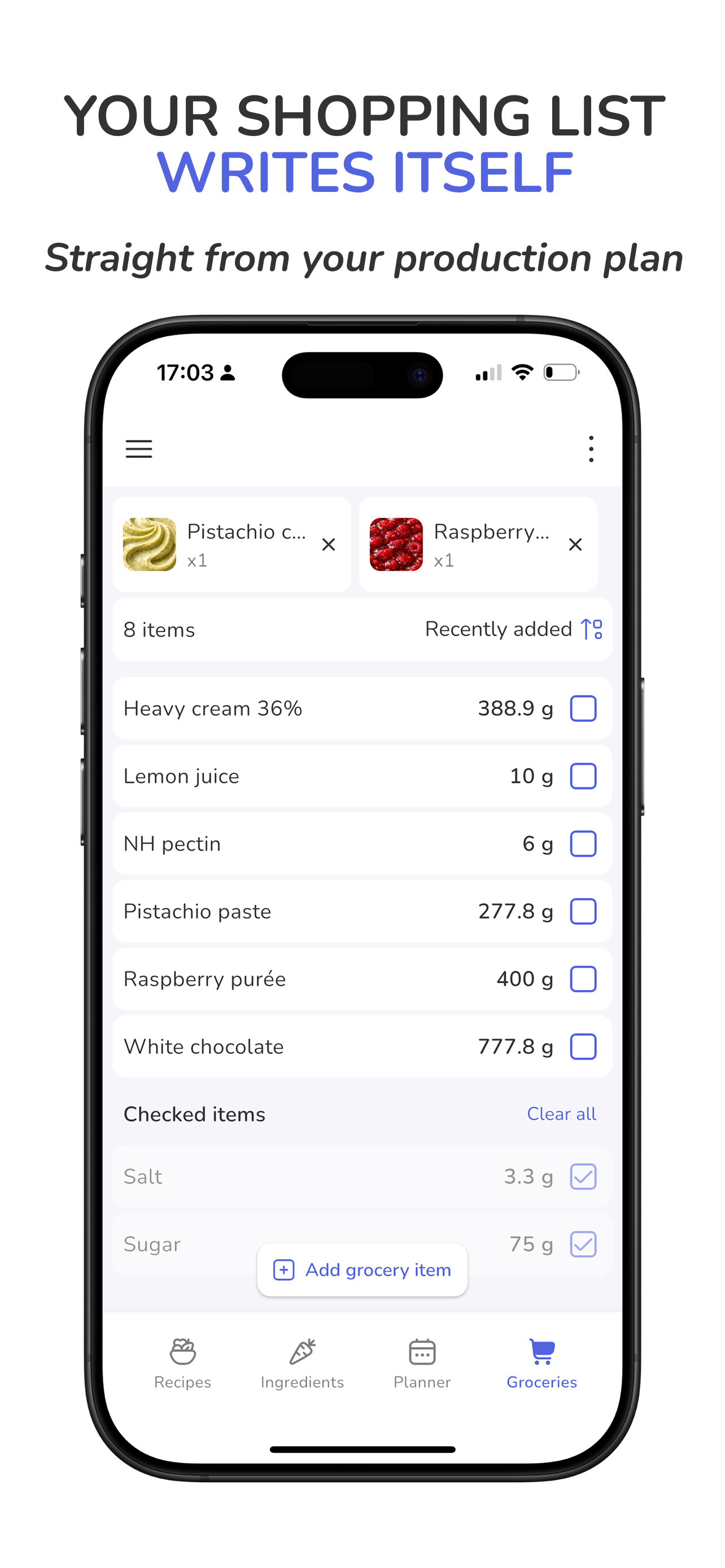 Cookara Recipe Cost Calculator