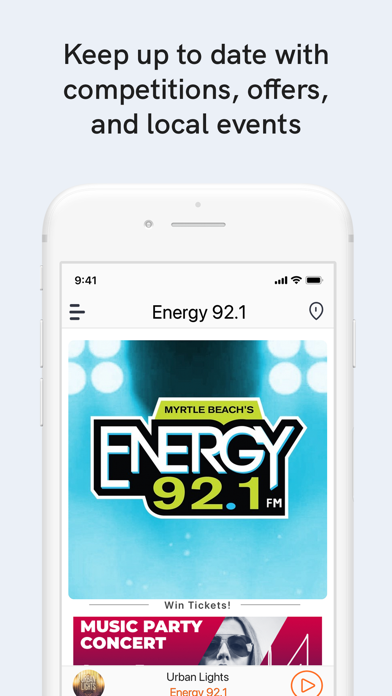 Energy 92.1 Screenshot