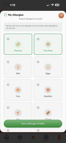 Allergen Scout Screenshot 7 of 10