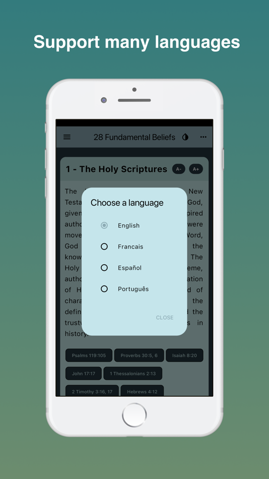 #5. The 28 fundamental beliefs SDA (iOS) 由: Sylviory Dubuisson