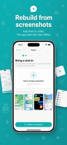 Plus Messenger Chat Export App screenshot