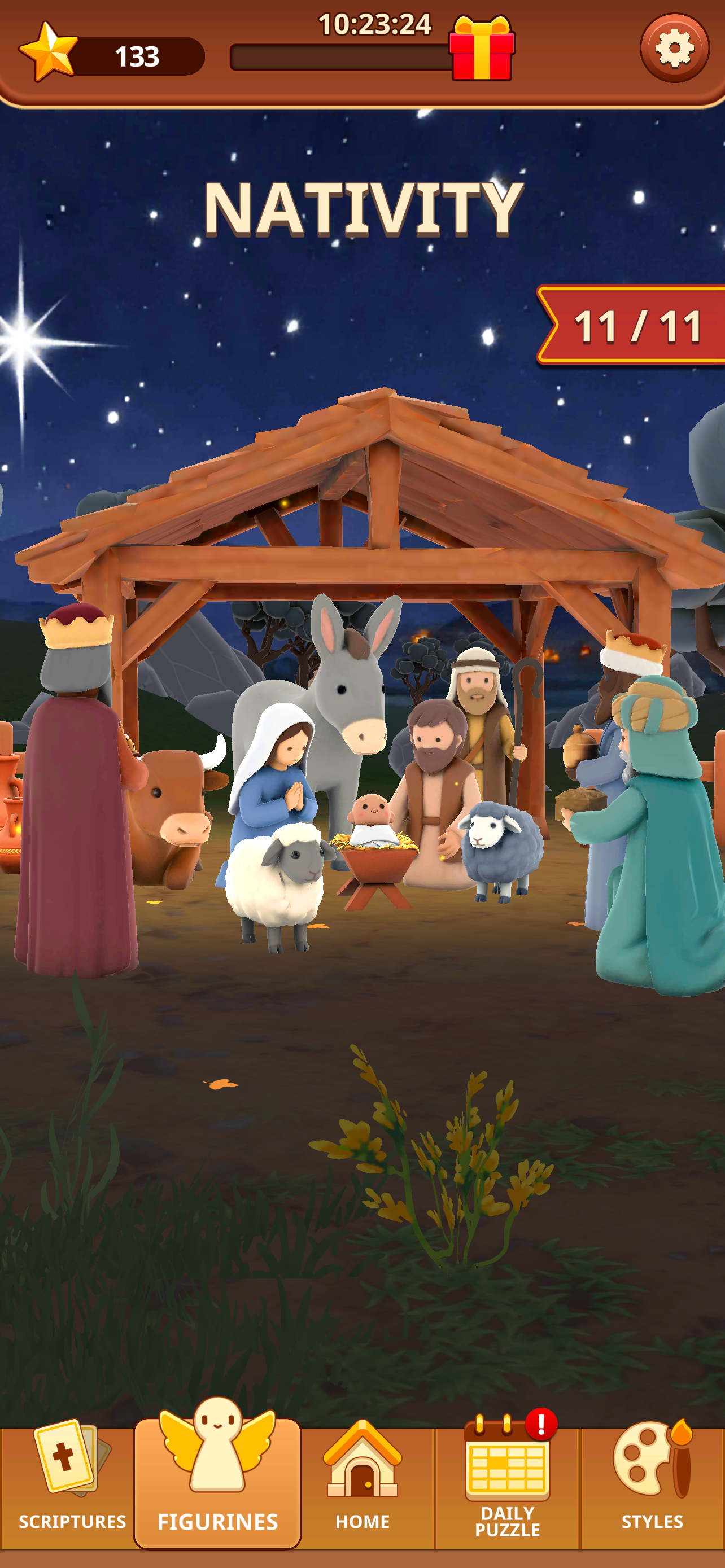 Bible Jigsolitaire screenshot 4