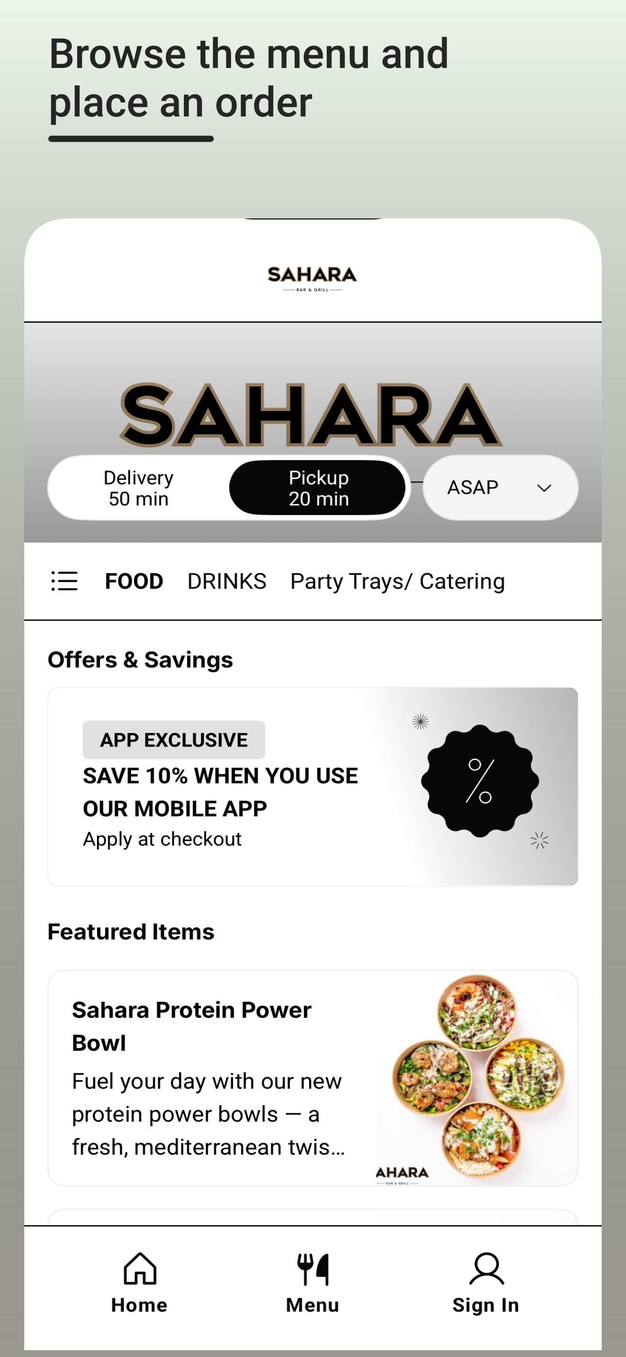 Sahara Bar & Grill