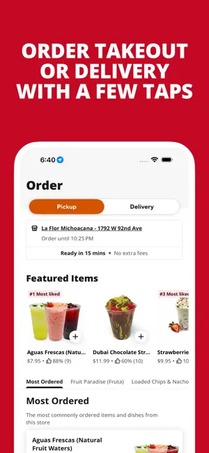 La Flor Michoacana App screenshot 1