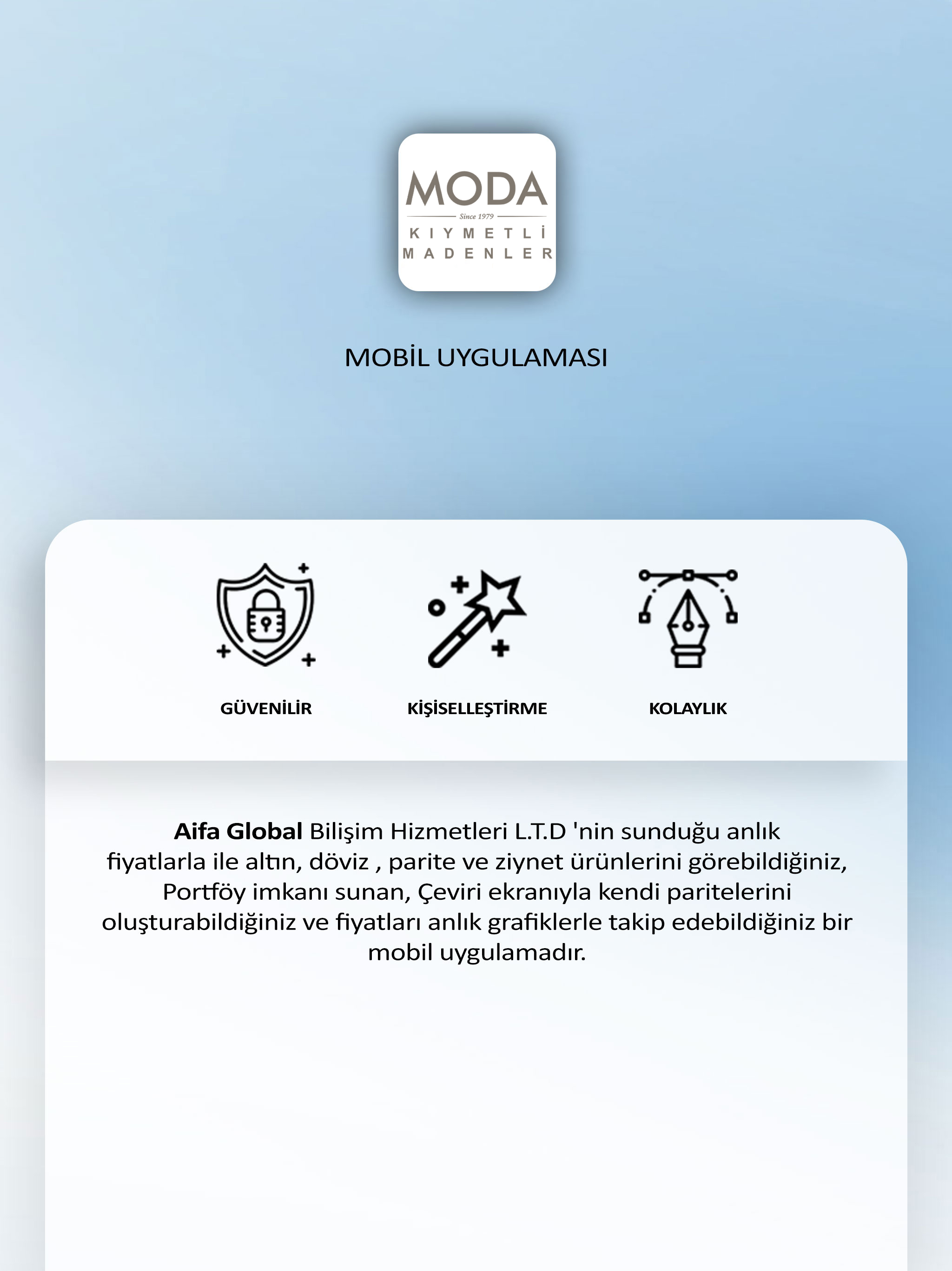 Moda Kıymetli Madenler