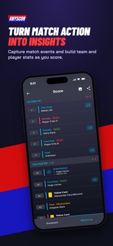 Anyscor Scoring: Score Live Screenshot 3 of 7