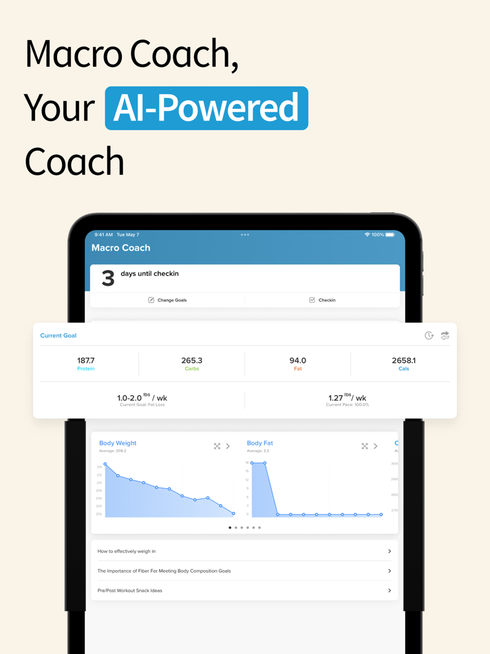 #4. My Macros+ | Macro Tracker (iOS) Av: My Macros LLC