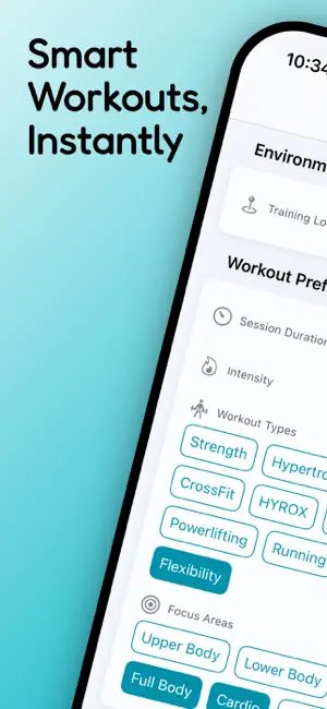 Workout AI: Smart Trainings screenshot 1