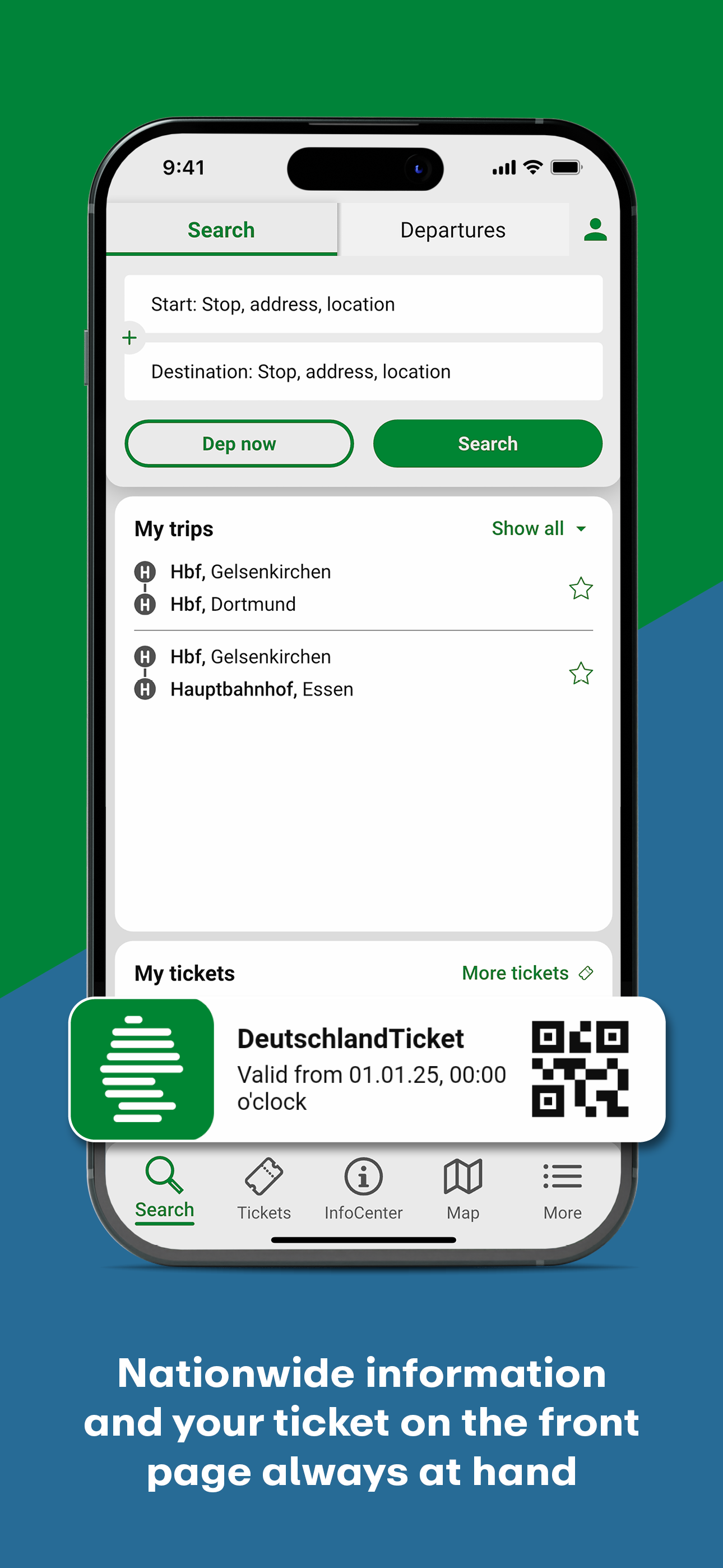 HCR App - Fahrplan Herne