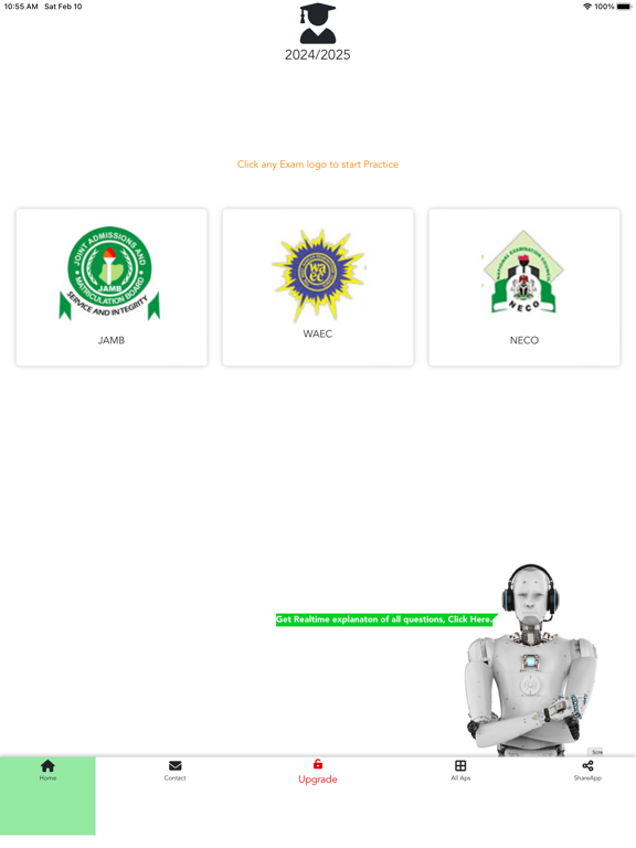 Screenshot #4 pour CBT Exams - JAMB, NECO & WAEC