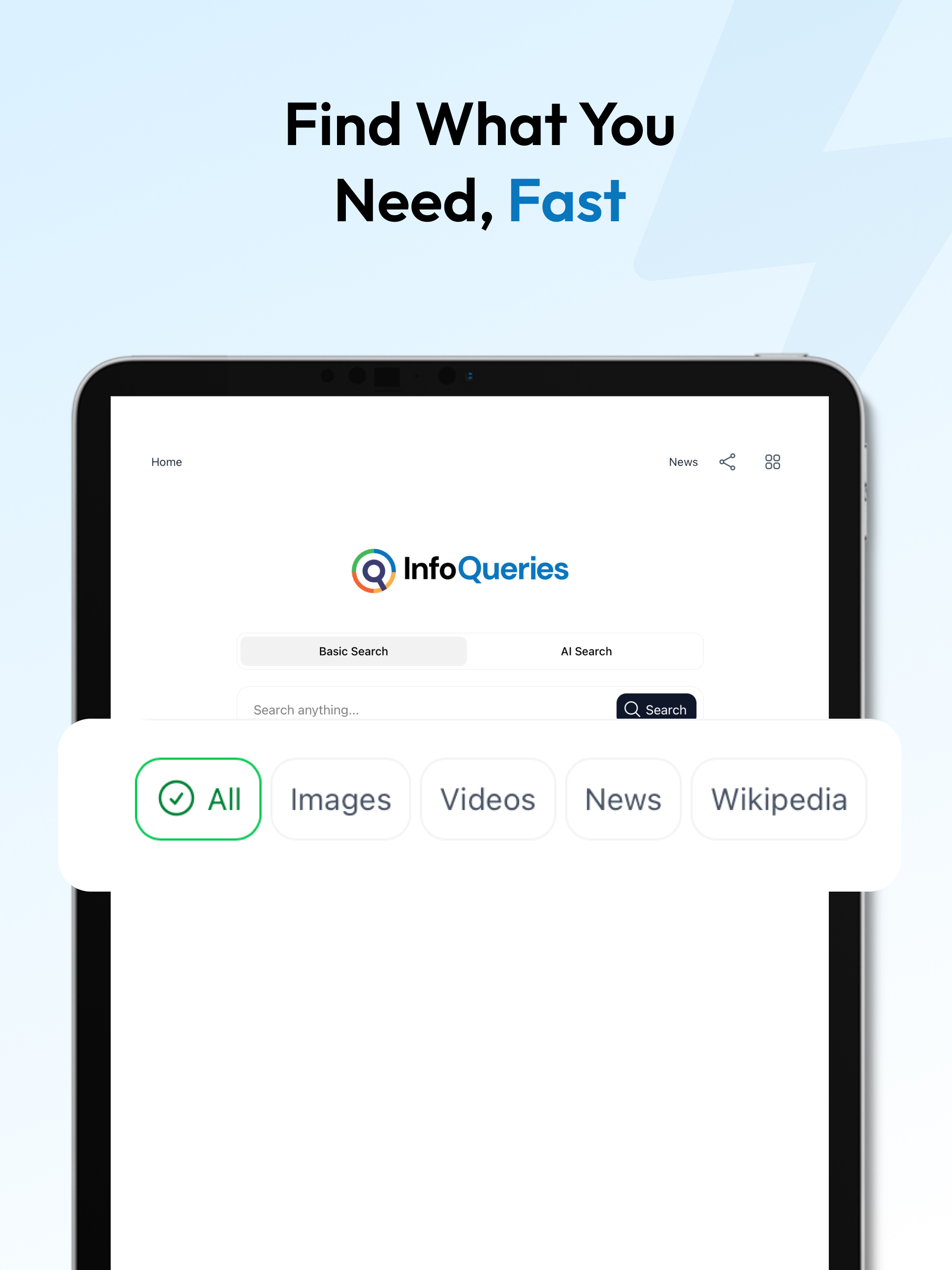 InfoQueries: Private AI Search