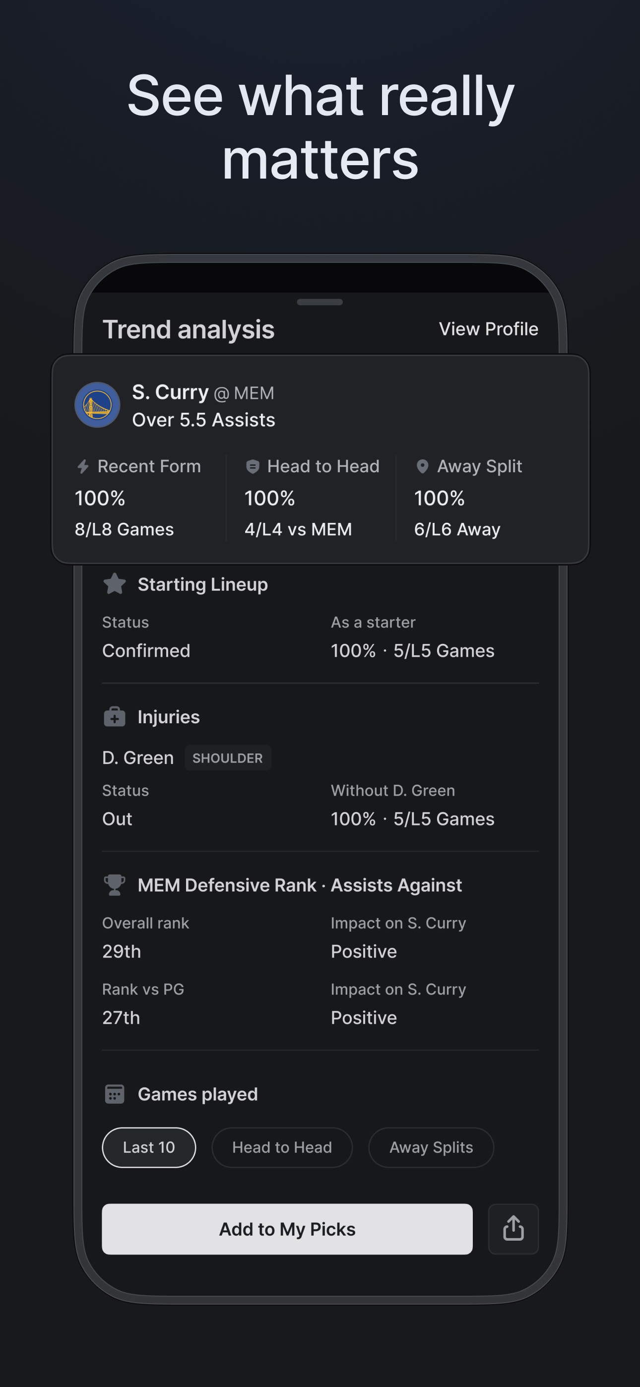 Linemate: Find Your Next Bet