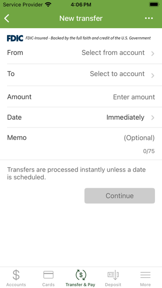 Screenshot 3 of Bradford National Bank App