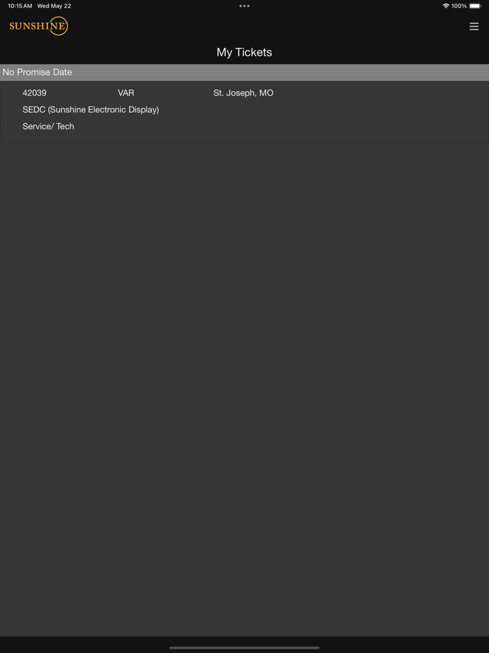 #1. Sunshine Service (iOS) 由: Sunshine Electronic Display Corporation