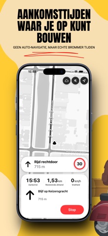 Urban Rider Scooternavigatie iPhone screenshot 3