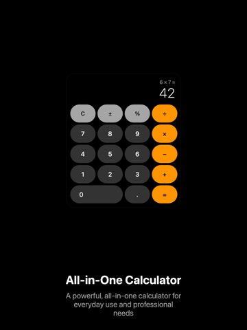 Calculator: Scientific+Tax iPad screenshot