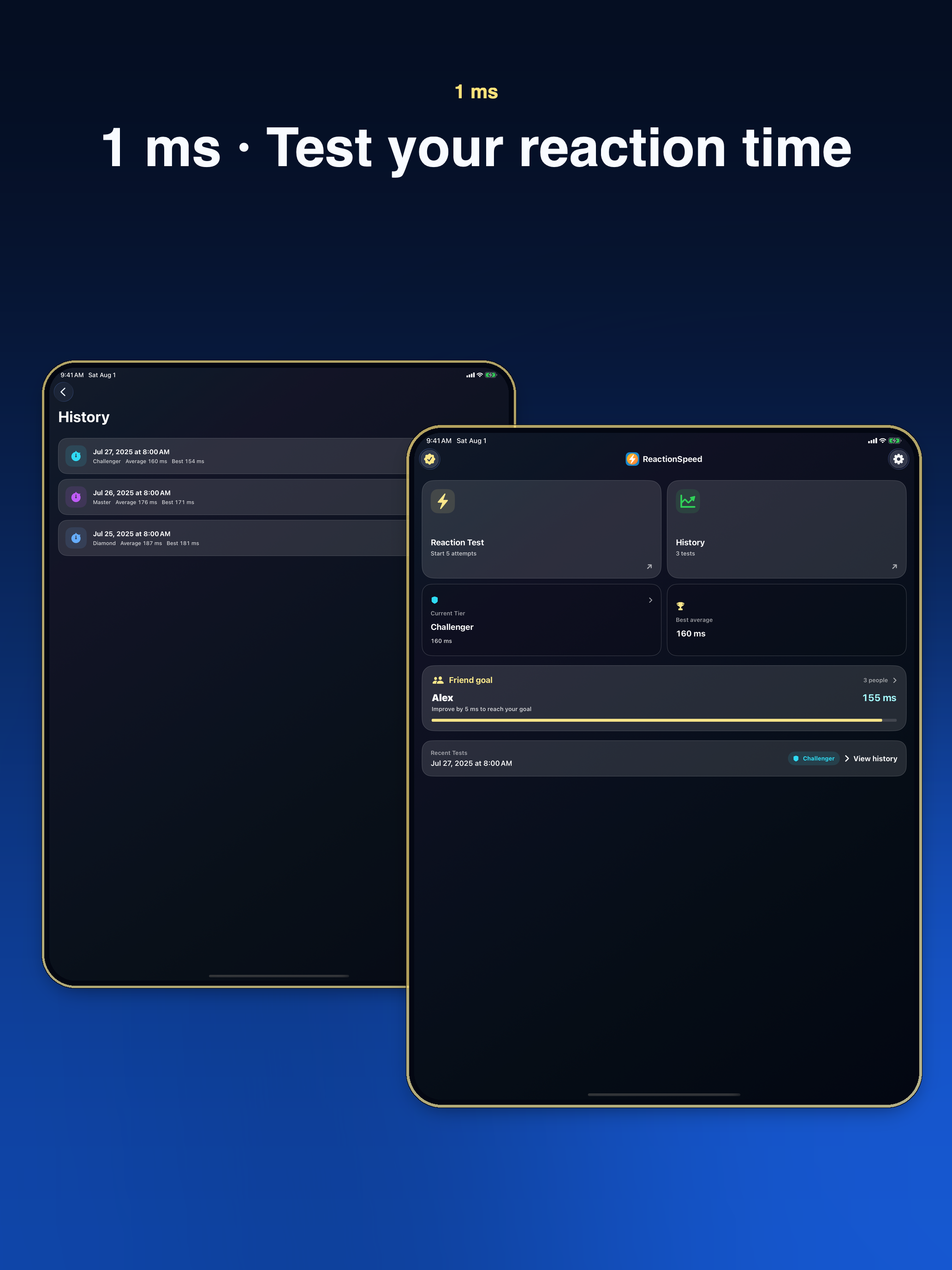 ReactionSpeed: Reflex Test screenshot 13