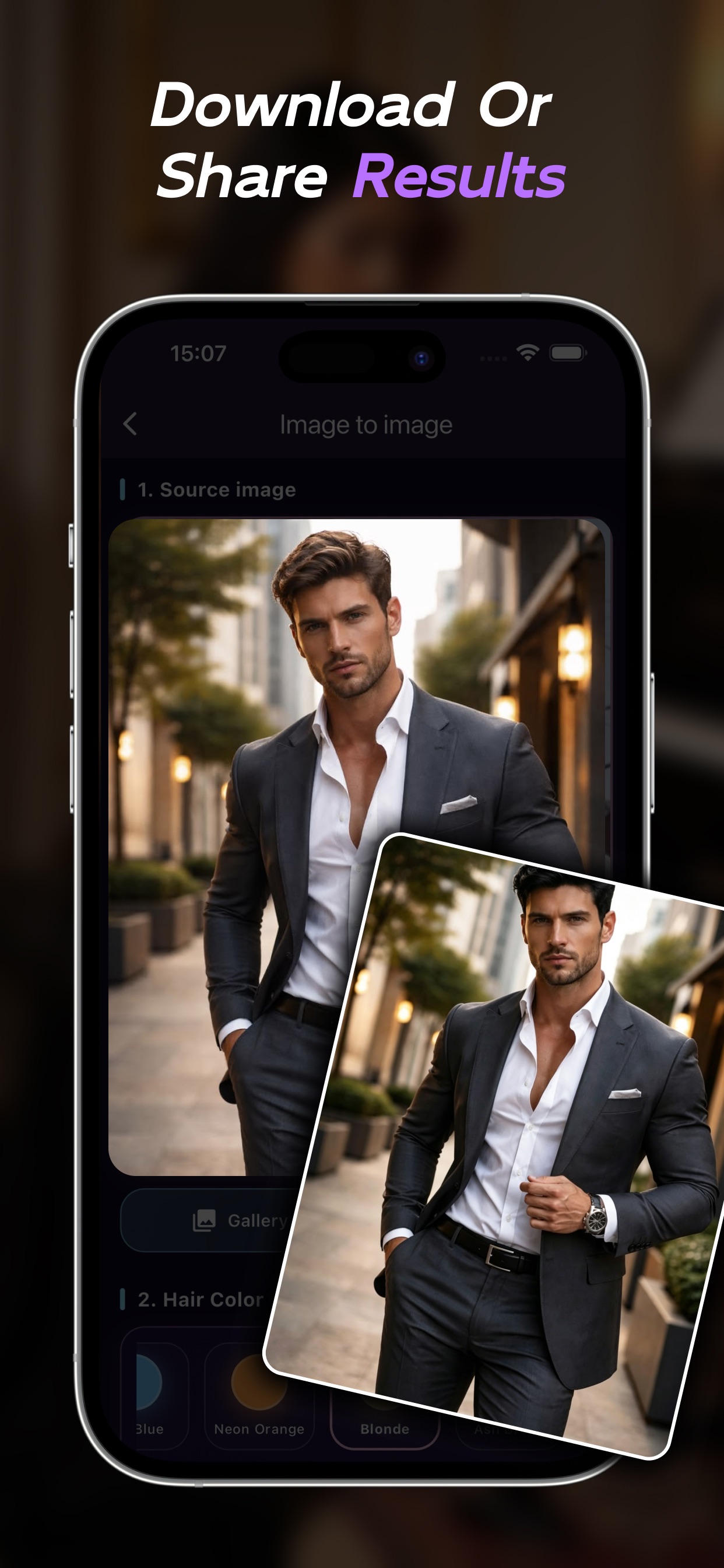 Novame -AI Hair Studio screenshot 4