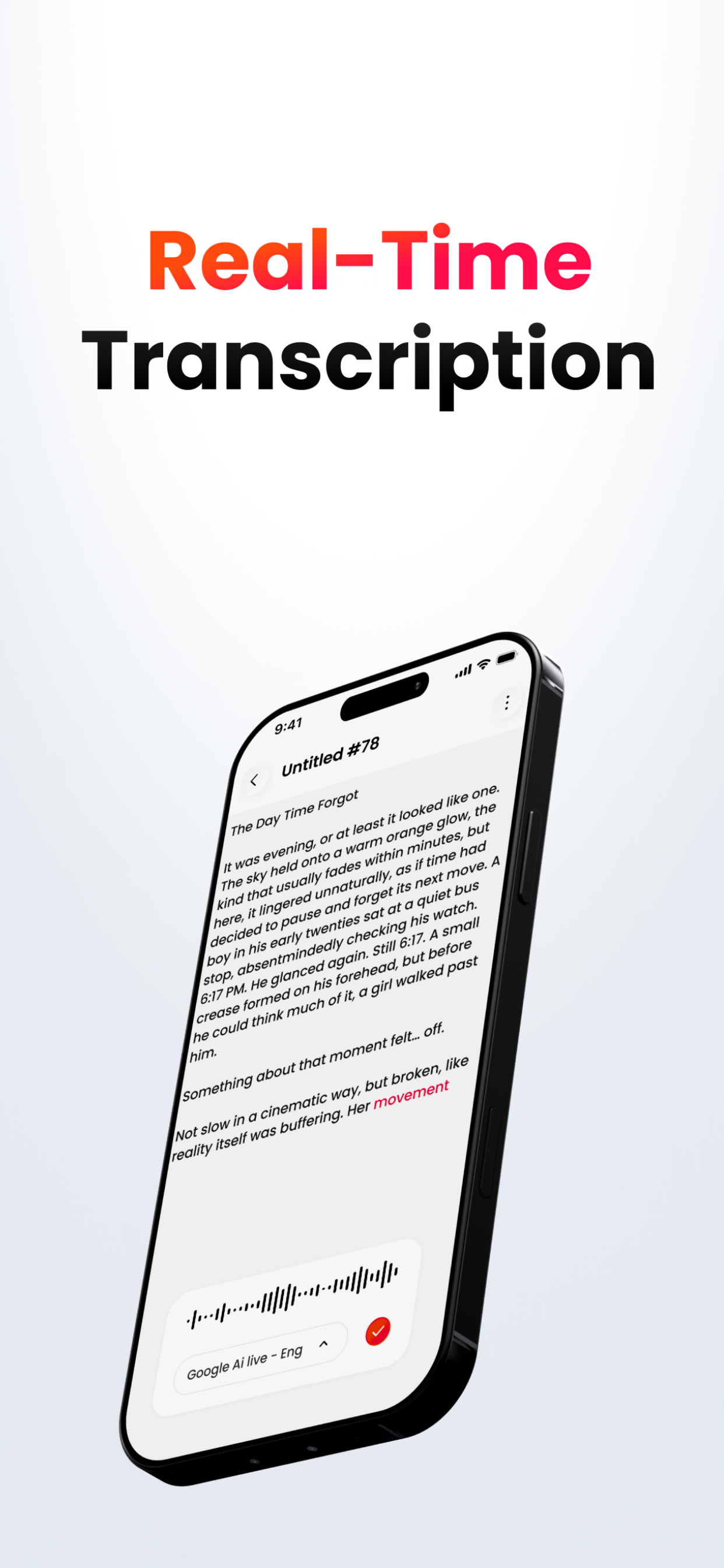 VoiceToNotes AI: Voice to Text screenshot 5