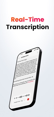 VoiceToNotes AI: Voice to Text iPhone screenshot