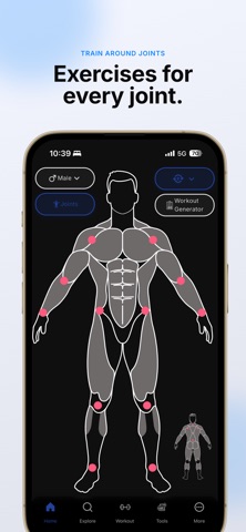 MuscleWiki: Workout & Fitness iPhone screenshot