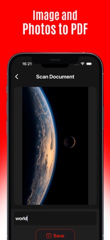 PDF Converter:  PNG to PDF iPhone screenshot
