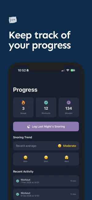 Snore Less - Sleep & Apnea Aid screenshot 4