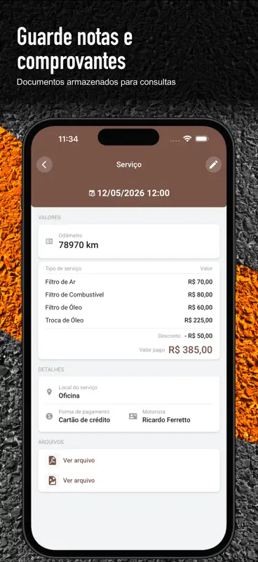 Drivvo - Controle de Gastos screenshot 7 of 10