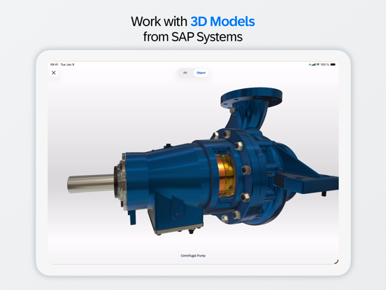 SAP Product Model Viewer iPad screenshot 1 - Business app