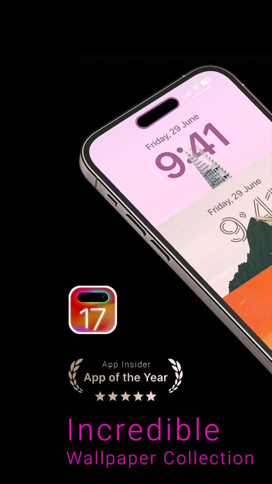 #1. INFI: Dynamic Island Wallpaper (iOS) 由: Jinen Sheth