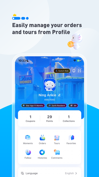 MetaHomes Real Estate Portal Screenshot