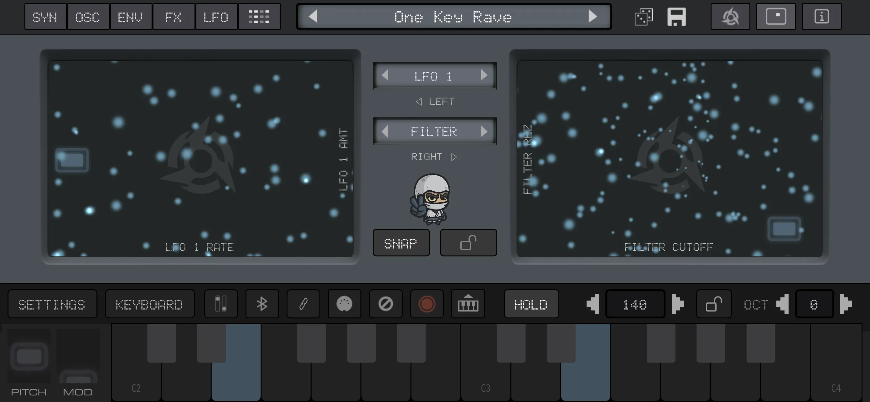 #6. VIRAL Synth T2x | Synthesizer (iOS) Av: AudioKit Pro