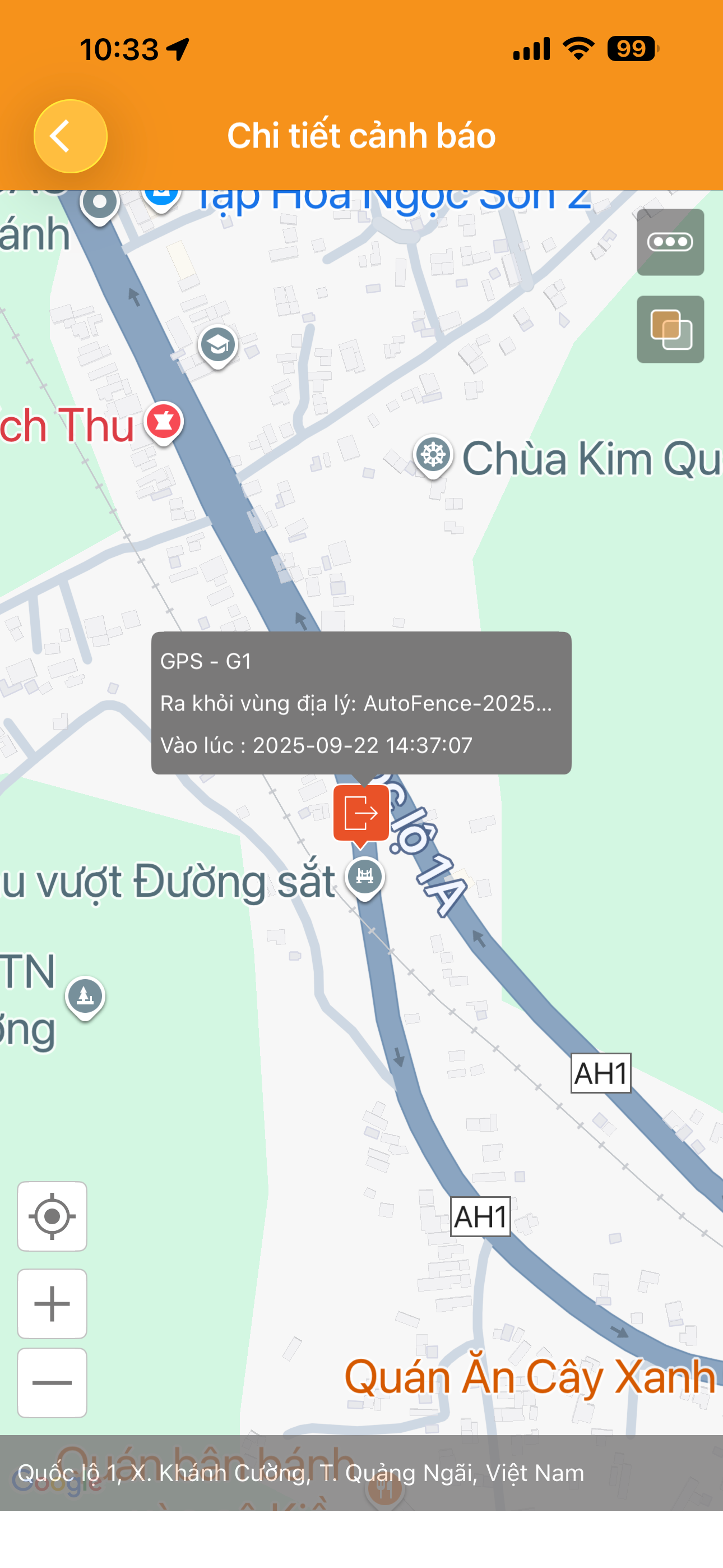 Duc Thinh GPS screenshot 3