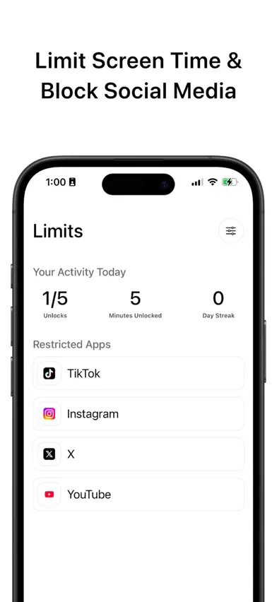 No Scroll - Limit Screen Time screenshot 4