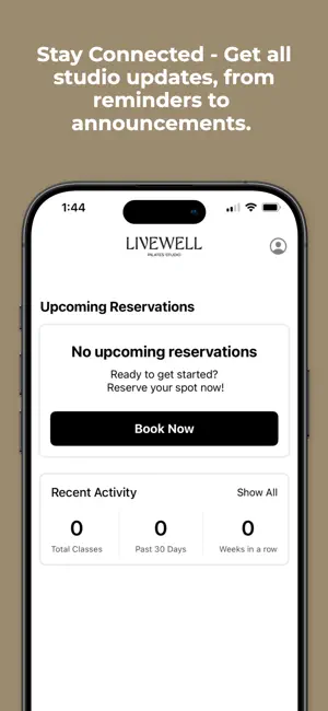 Livewell Pilates Studio screenshot 2