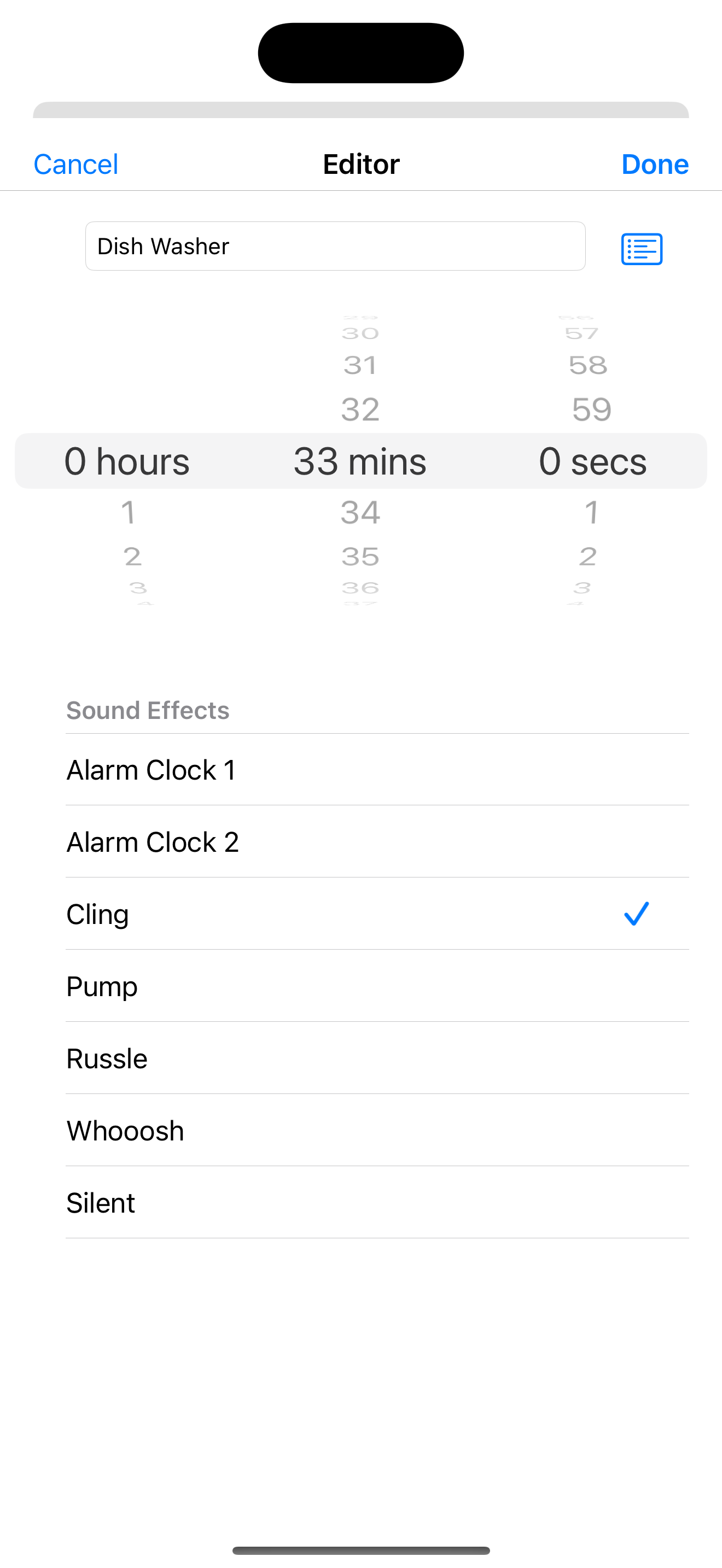 Durations