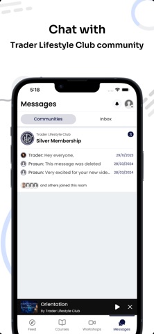 Trader Lifestyle Club iPhone screenshot