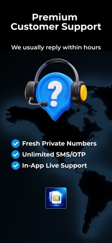 Virtual Number | Receive SMS iPhone screenshot