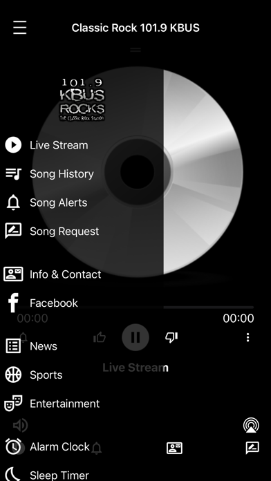 KBUS 101.9 Screenshot