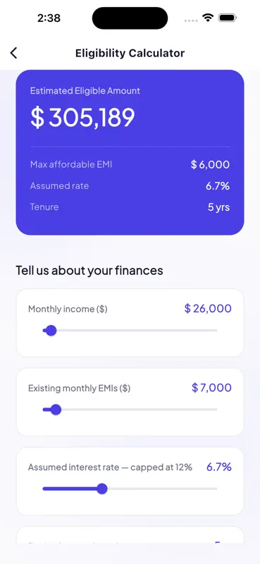 Cash Loan: Instant Credit Calc screenshot 2 of 10